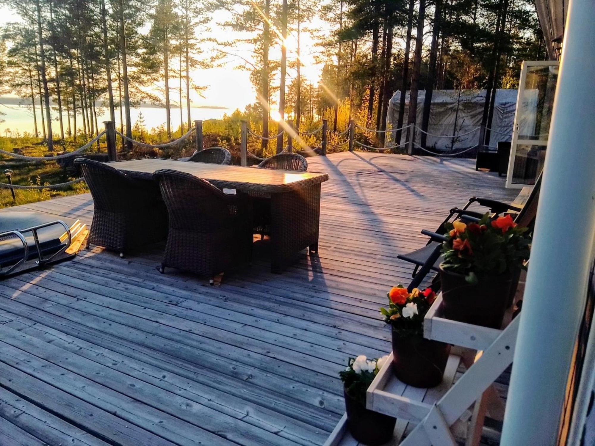 Havsnaera Villa Nordmaling Buitenkant foto